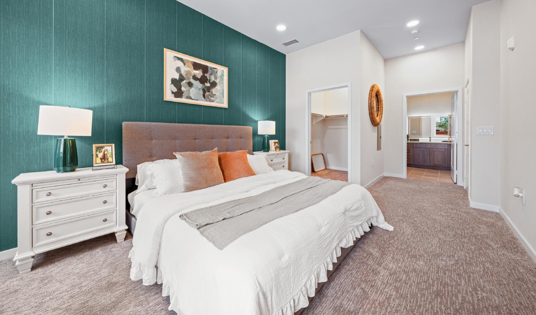 Bedroom options to fit every lifestyle a bedroom with a bed and a dresser